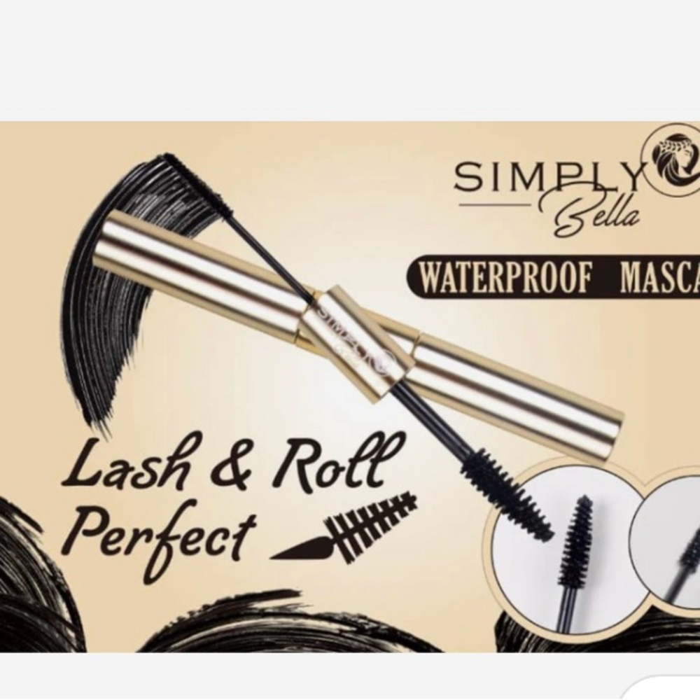 Simply Belle Waterproof Mascara - Black